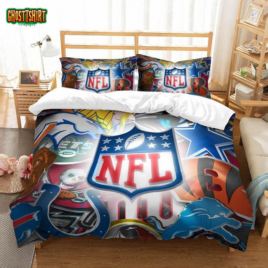 3D Customize Nfl Bedding Set