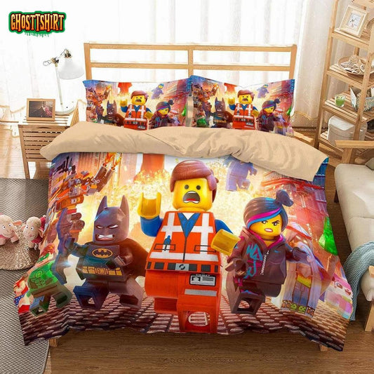 3D Customize The Lego Movie Customized Duvet Cover Bedding Set
