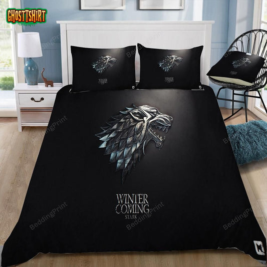 3D Customize Winter Is Coming Stark Bedding Set