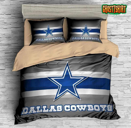 3D Dallas Cowboys Duvet Cover Bedding Set