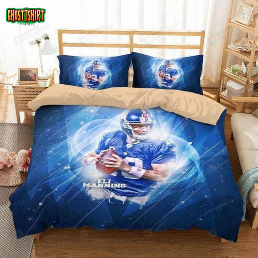 3D Eli Manning New York Giants Bedding Set