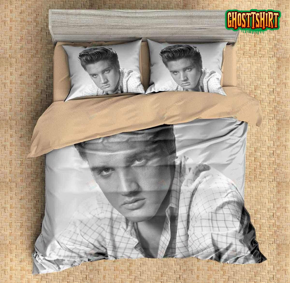 3D Elvis Presley Duvet Cover Bedding Set