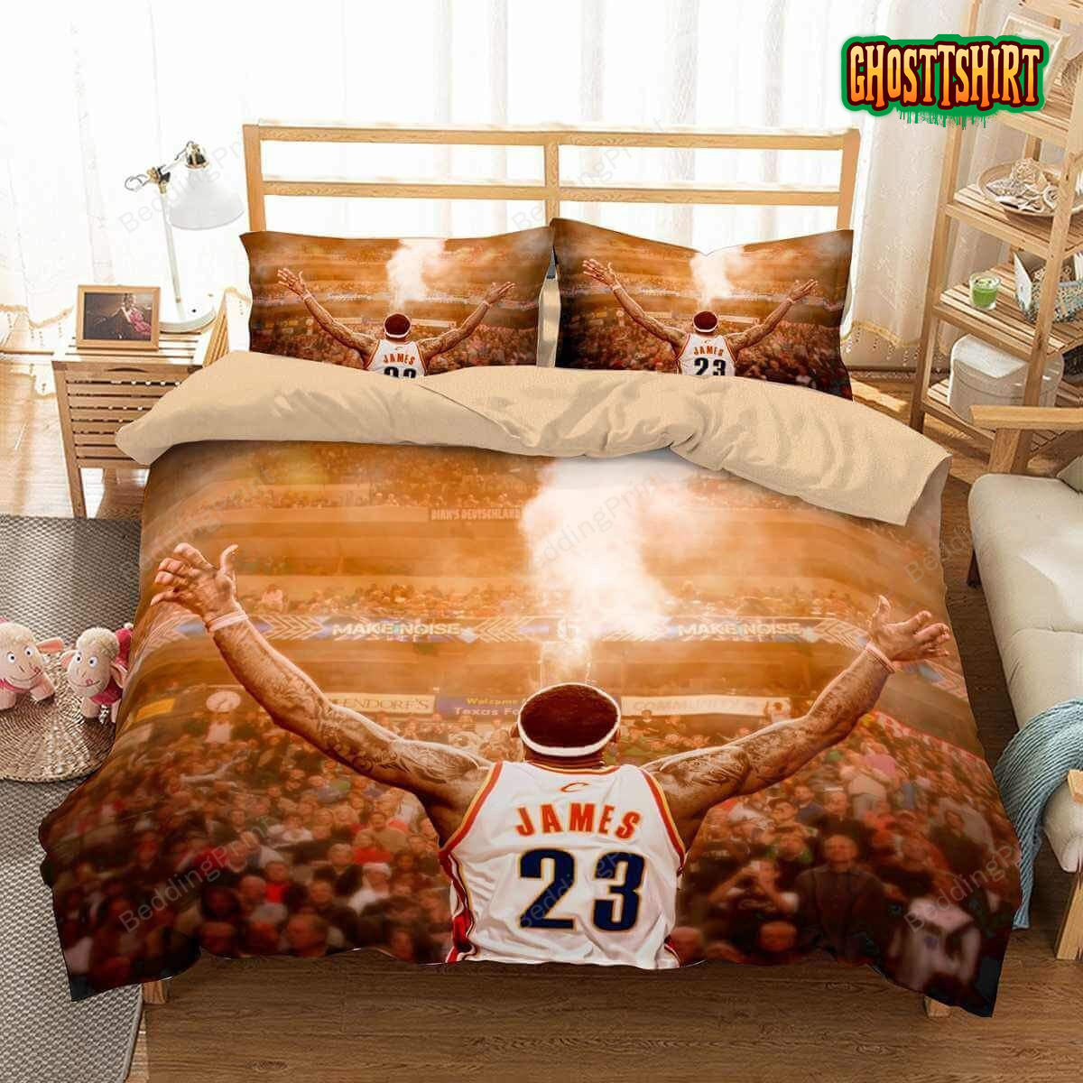 3D Lebron James Duvet Cover Bedding Set