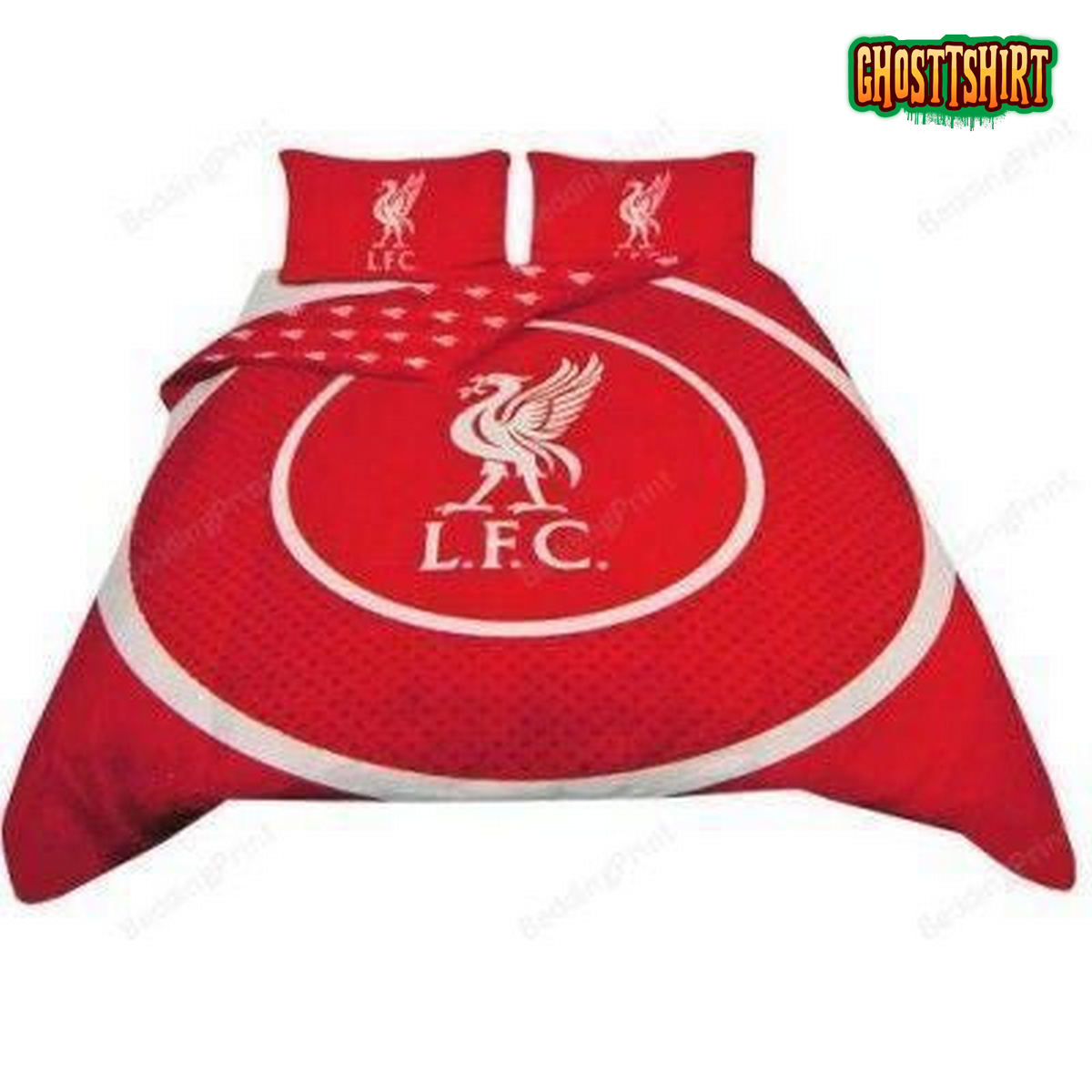 3D Liverpool Football Club Logo Soccer Bedding Set