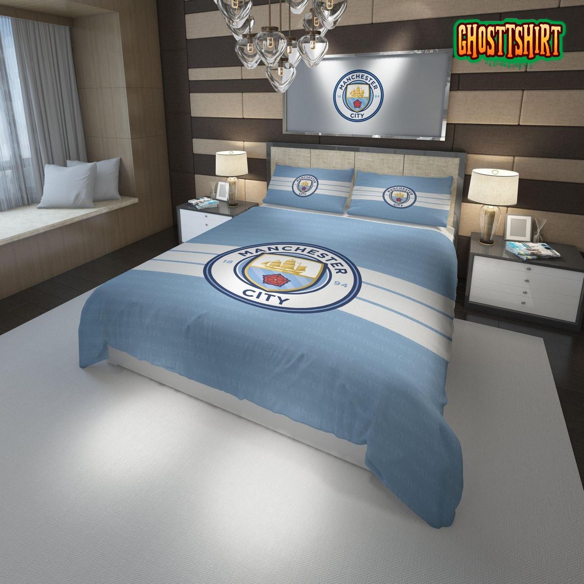 3D Manchester United Duvet Cover Bedding Set