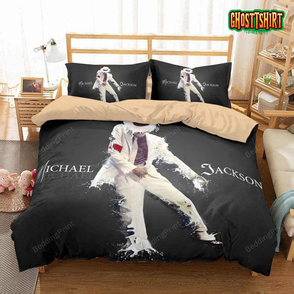 3D Michael Jackson Duvet Cover 1 Bedding Set