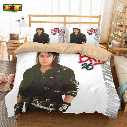 3D Michael Jackson Duvet Cover Bedding Set Ver 1