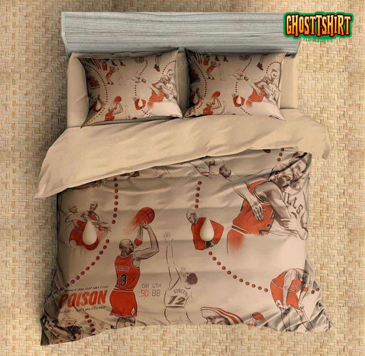 3D Michael Jordan Duvet Cover Bedding Set