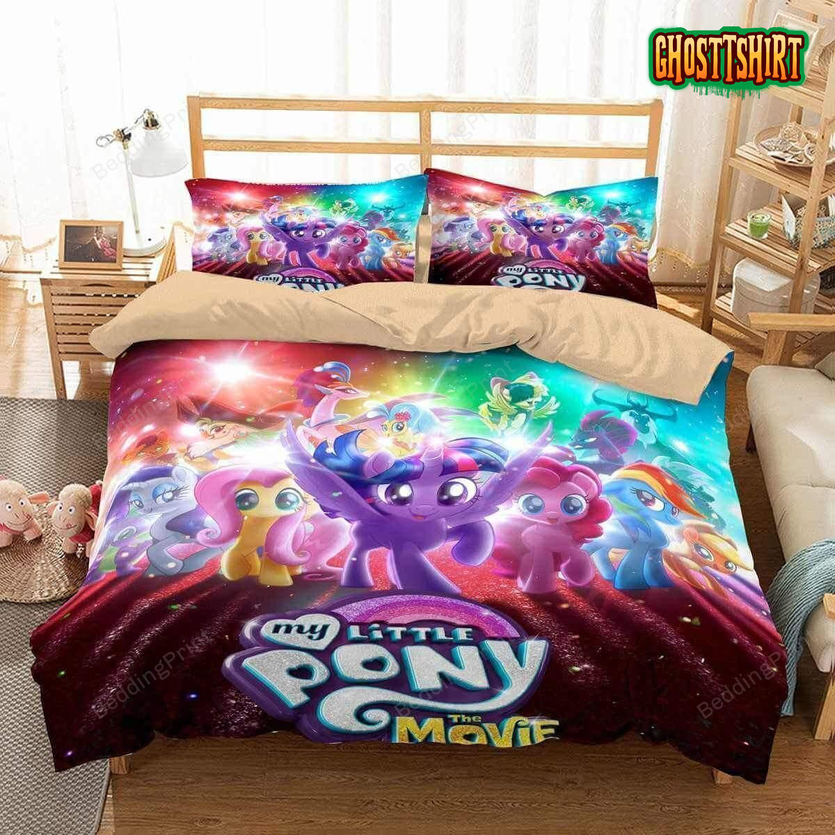 3D My Little Pony The Movie Duvet Cover Bedding Set
