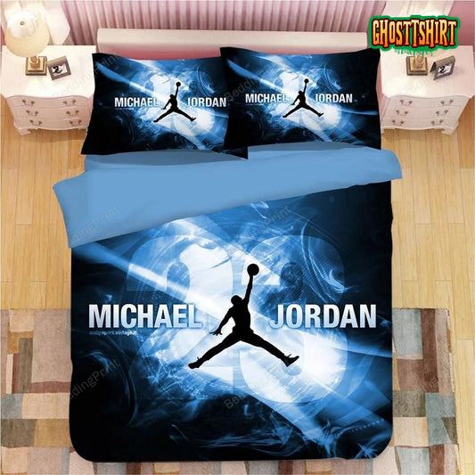 3D Nba Michael Jordan 23 Basketball Duvet Cover Bedding Set