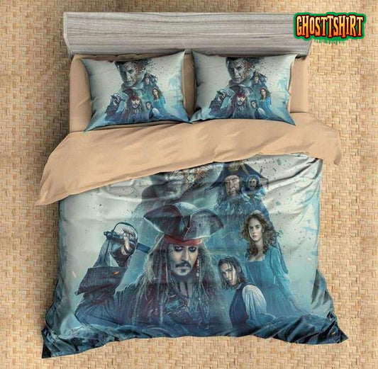 3D Pirates Of The Caribbean Bedding Set