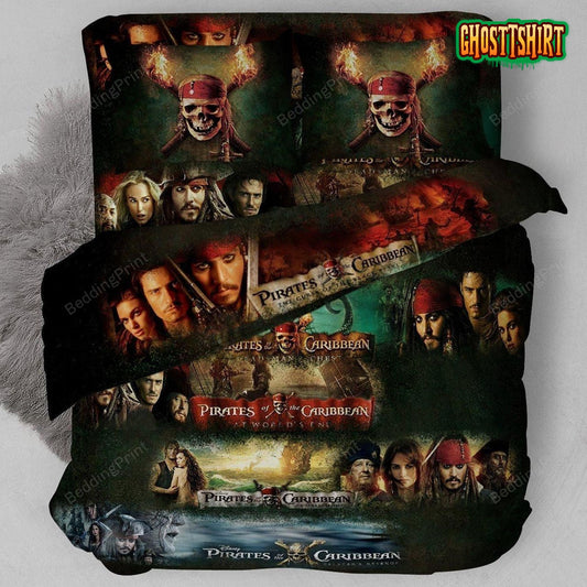 3D Pirates Of The Caribbean Series Season Bedding Set
