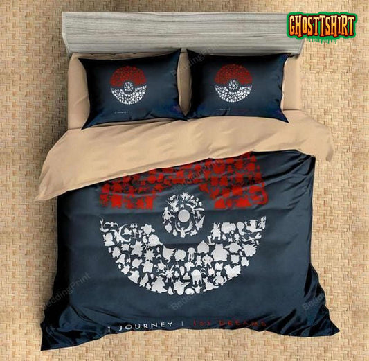 3D Pokemon Duvet Cover Set Bedding Set
