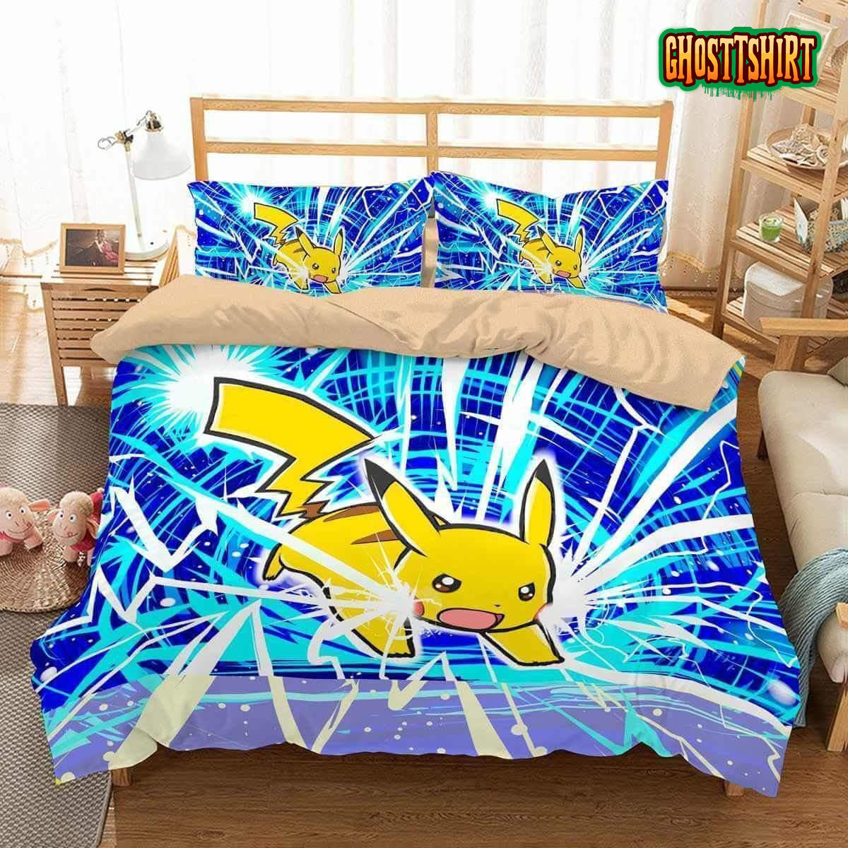 3D Pokemon Go Duvet Cover Bedding Set 7