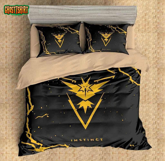 3D Pokemon Go Duvet Cover Bedding Set Ver 2