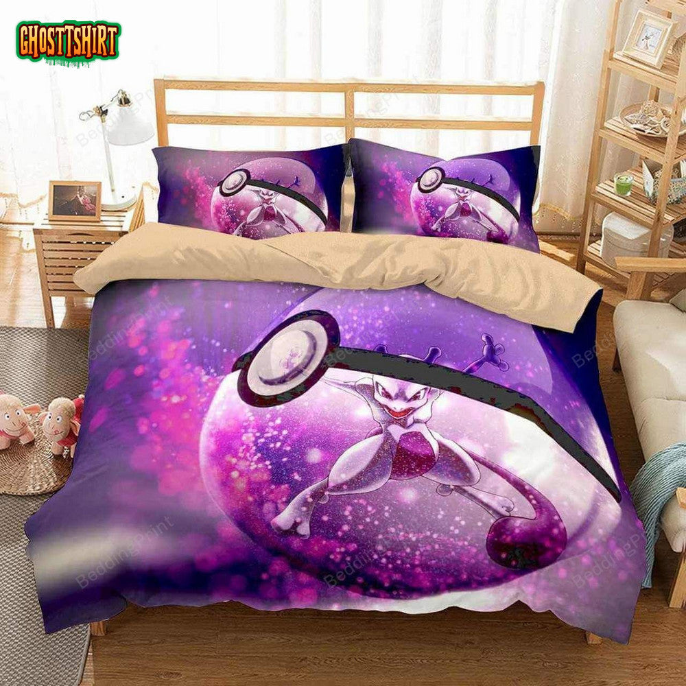 3D Pokemon Go Duvet Cover Bedding Set Ver 3
