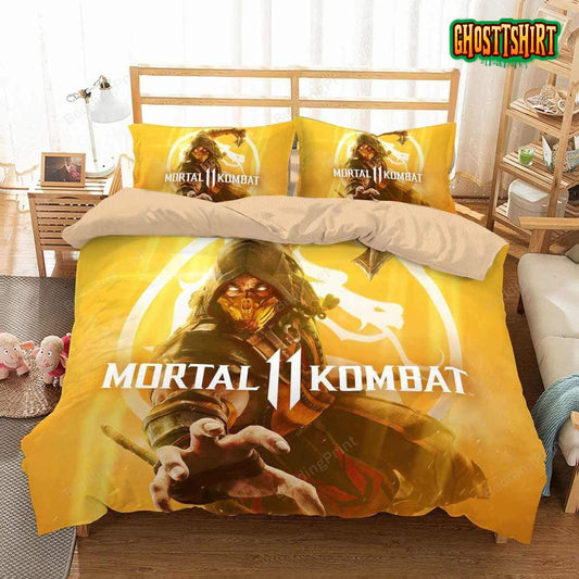 3D Printed Mortal Kombat Video Game Bedding Set