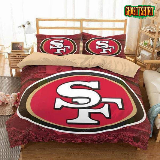 3D San Francisco 49ers Duvet Cover Bedding Set