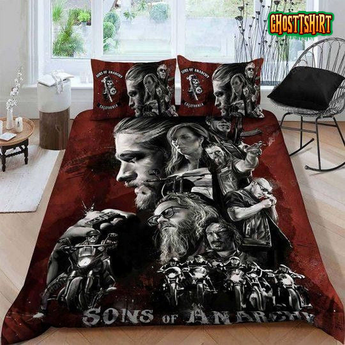 3D Sons Of Anarchy Duvet Cover Bedding Set