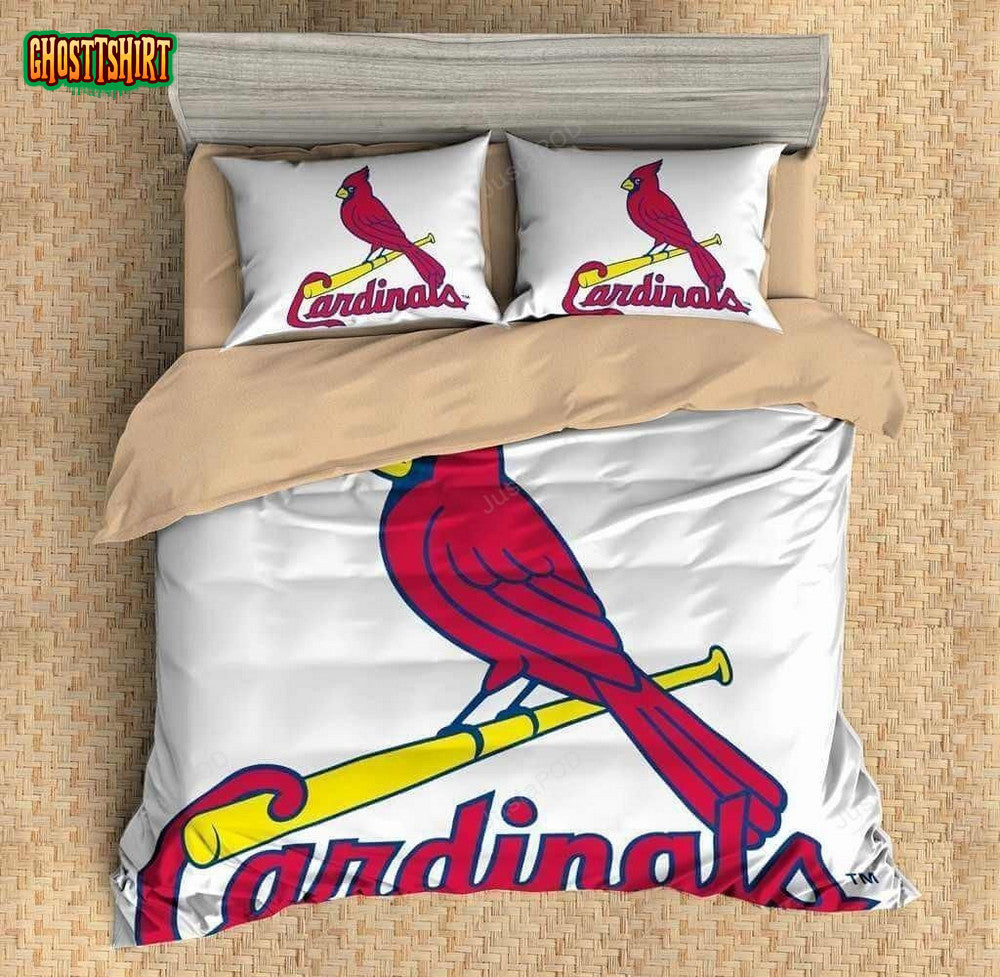 3D St. Louis Cardinals Duvet Cover Bedding Set