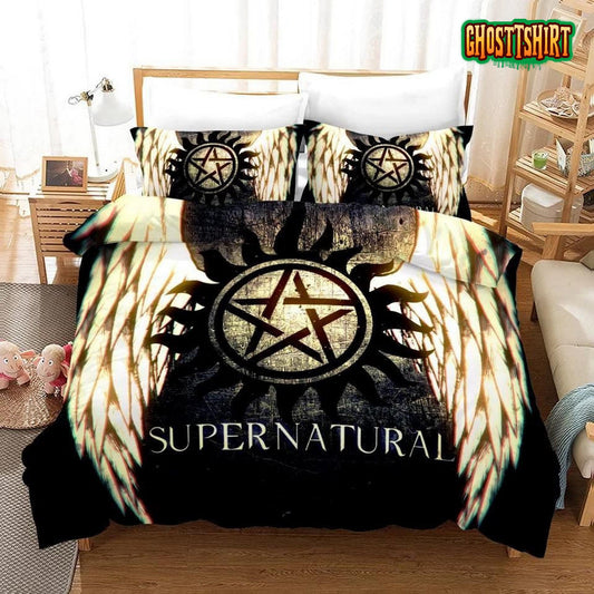3D Supernatural American Dark Fantasy TV Series Bedding Set