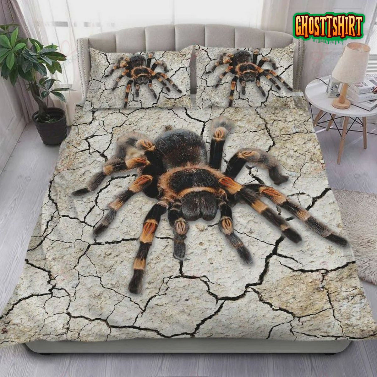 3D Tarantula Spider Bed Sheets Duvet Cover Bedding Set