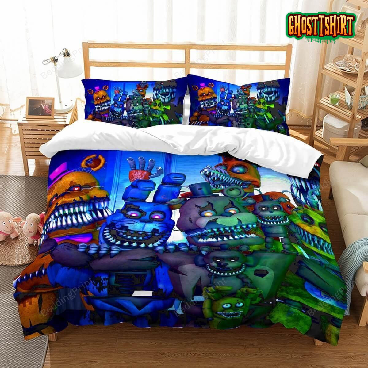 3D The Five Nights At Freddy's Duvet Cover Bedding Set