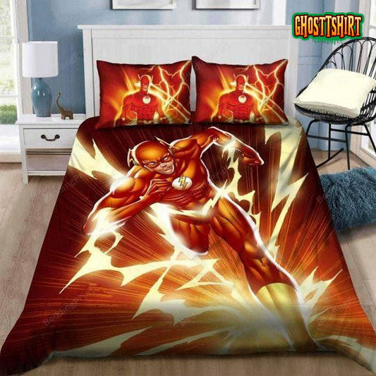 3D The Flash Barry Allen Painting Bedding Set
