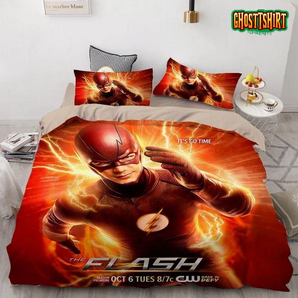 3D The Flash Barry Allen Poster Bedding Set