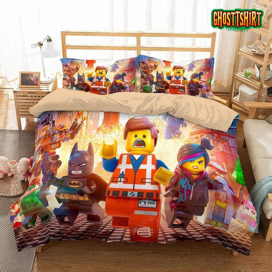 3D The Lego Movie Duvet Cover Bedding Set