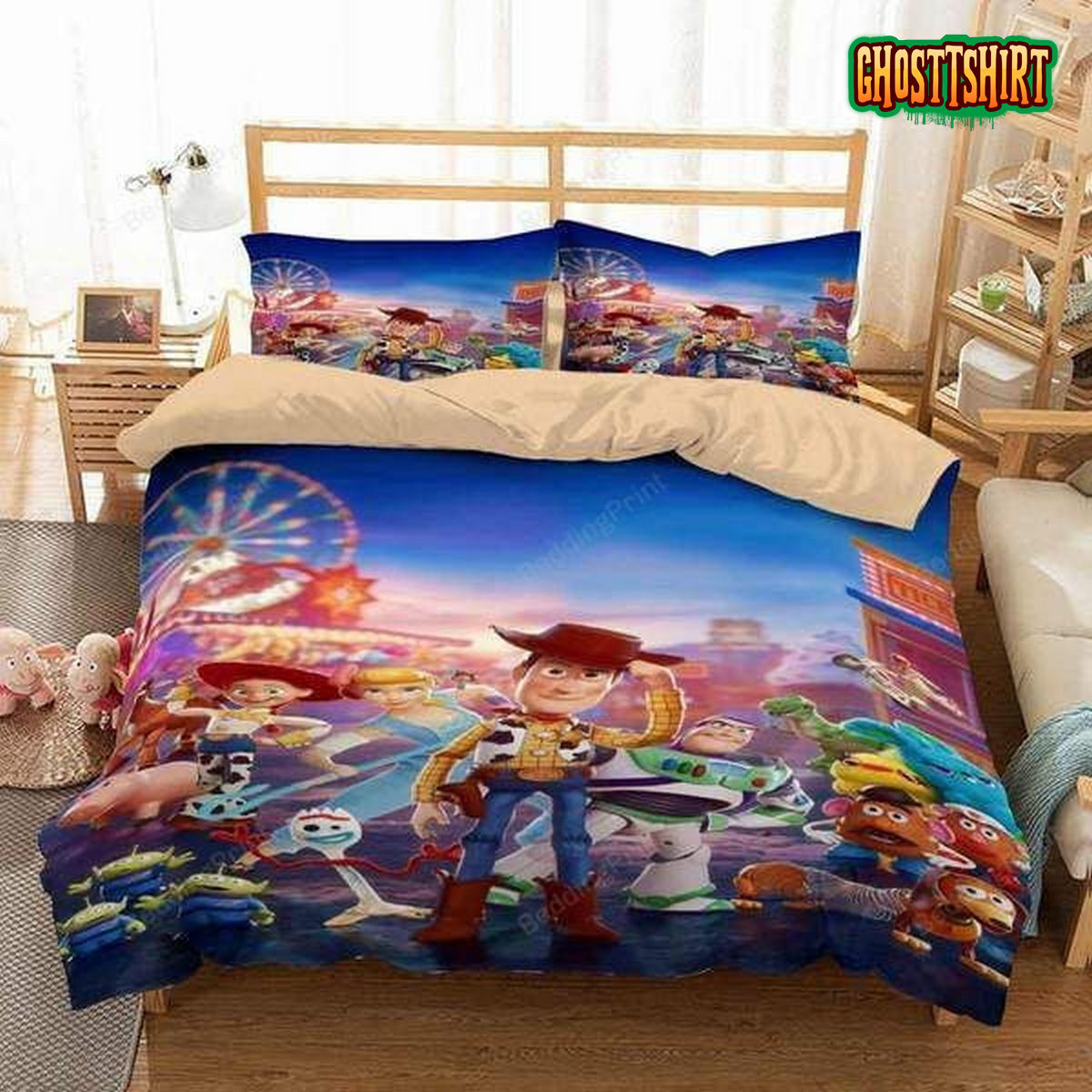 3D Toy Story Duvet Cover Bedding Set