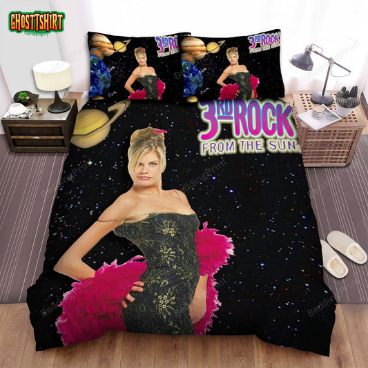 3rd Rock From The Sun Sally Solomon Poster Bed Sheets Duvet Cover Bedding Set