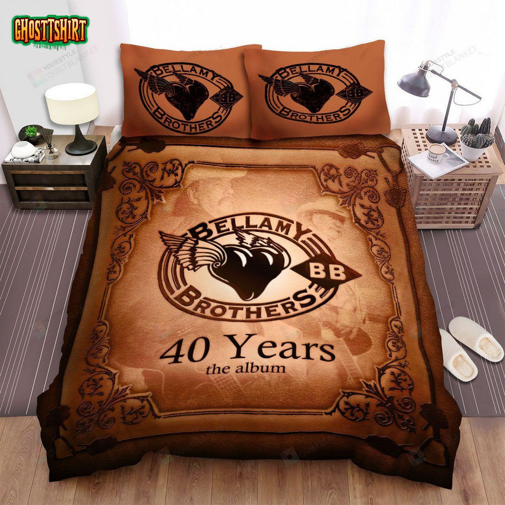 40 Years Album The Bellamy Brothers Bed Sheets Spread Comforter Duvet Cover Bedding Set