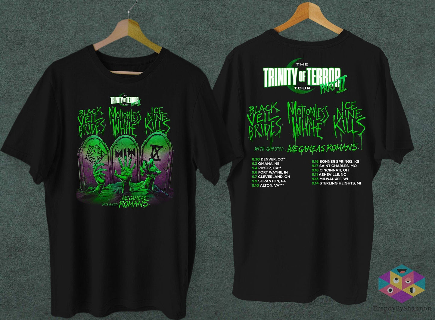 Trinity Of Terror Tour 2022 Shirt, Trinity Of Terror Shirt