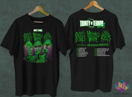 Trinity Of Terror Tour 2022 Shirt, Trinity Of Terror Shirt