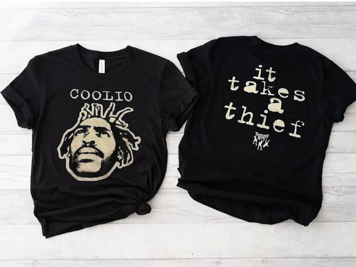 Vintage 90s Coolio Double Sided T-shirt
