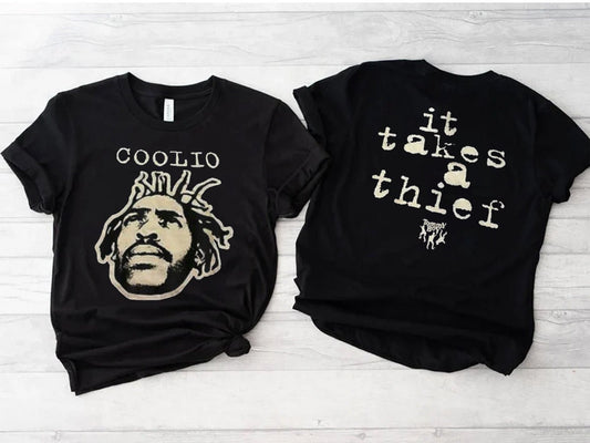 Vintage 90s Coolio Double Sided T-shirt
