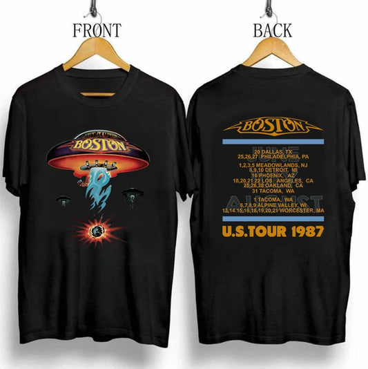Boston Band T-Shirt, Boston Rock Band Concert Tour Shirt