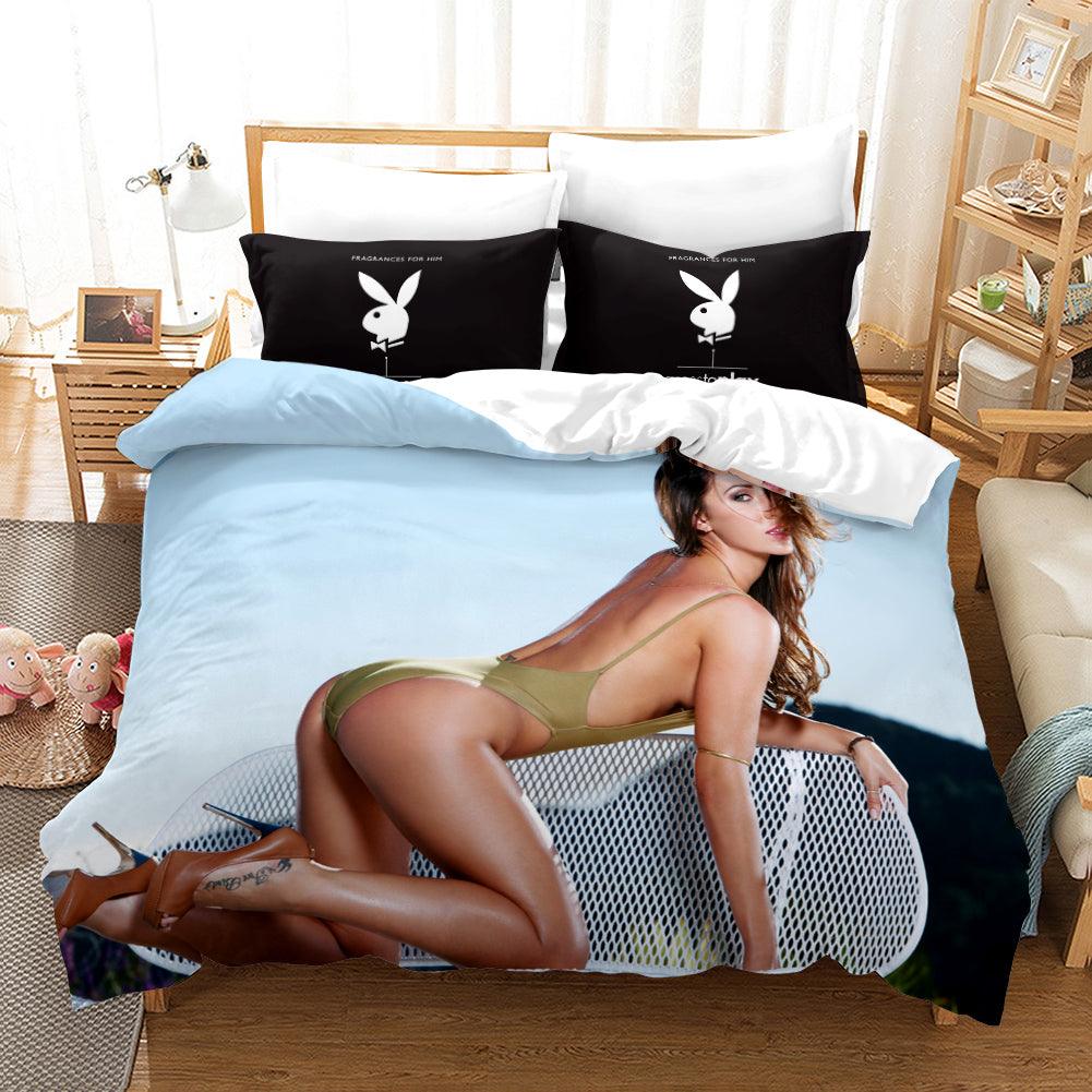 3D Bikini Girl Quilt Cover Set Bedding Set Duvet Cover Pillowcases A113 LQH