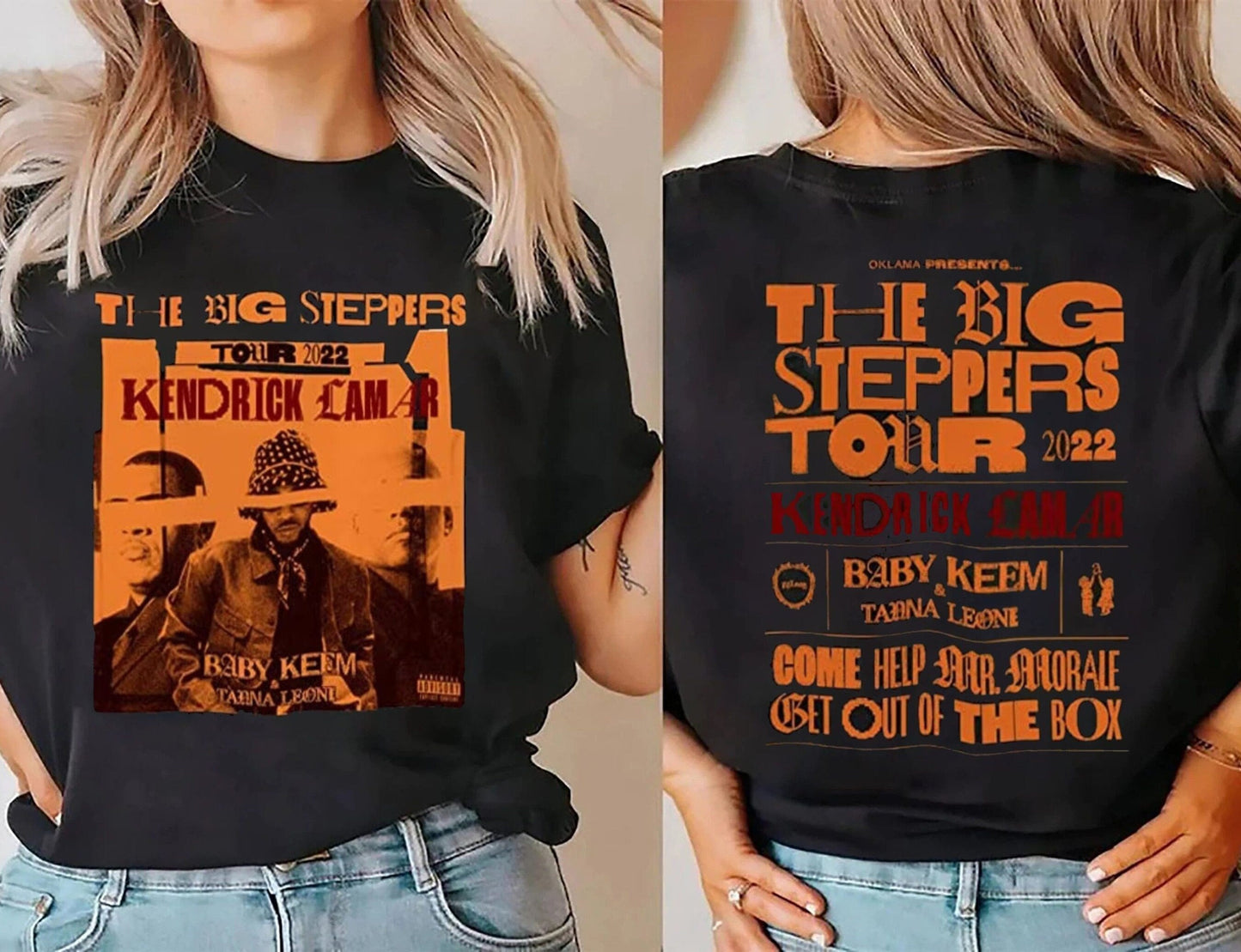 Kendrick Lamar Tour 2022 Shirt, Kendrick Lamar Two Sides Shirt