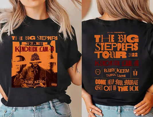Kendrick Lamar Tour 2022 Shirt, Kendrick Lamar Two Sides Shirt