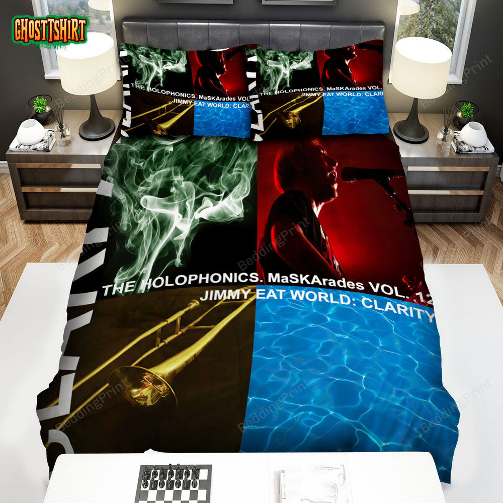 4in1 Album Photo Jimmy Eat World Bed Sheets Duvet Cover Bedding Set