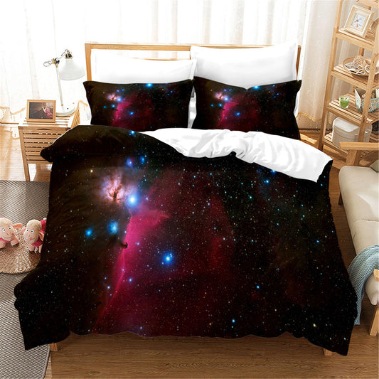 3D Abstract Space Universe Quilt Cover Set Bedding Set Duvet Cover Pillowcases 127