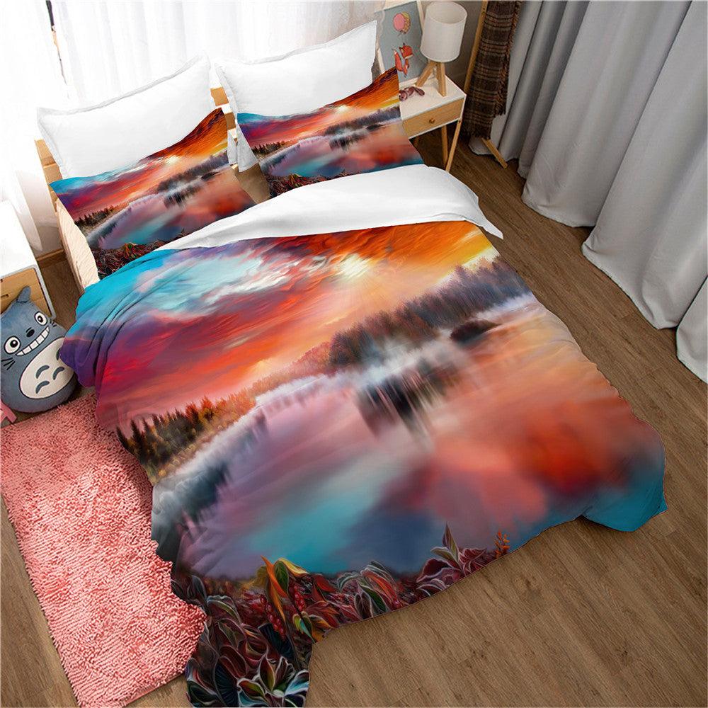 3D Art Nature Landscape Quilt Cover Set Bedding Set Duvet Cover Pillowcases 17