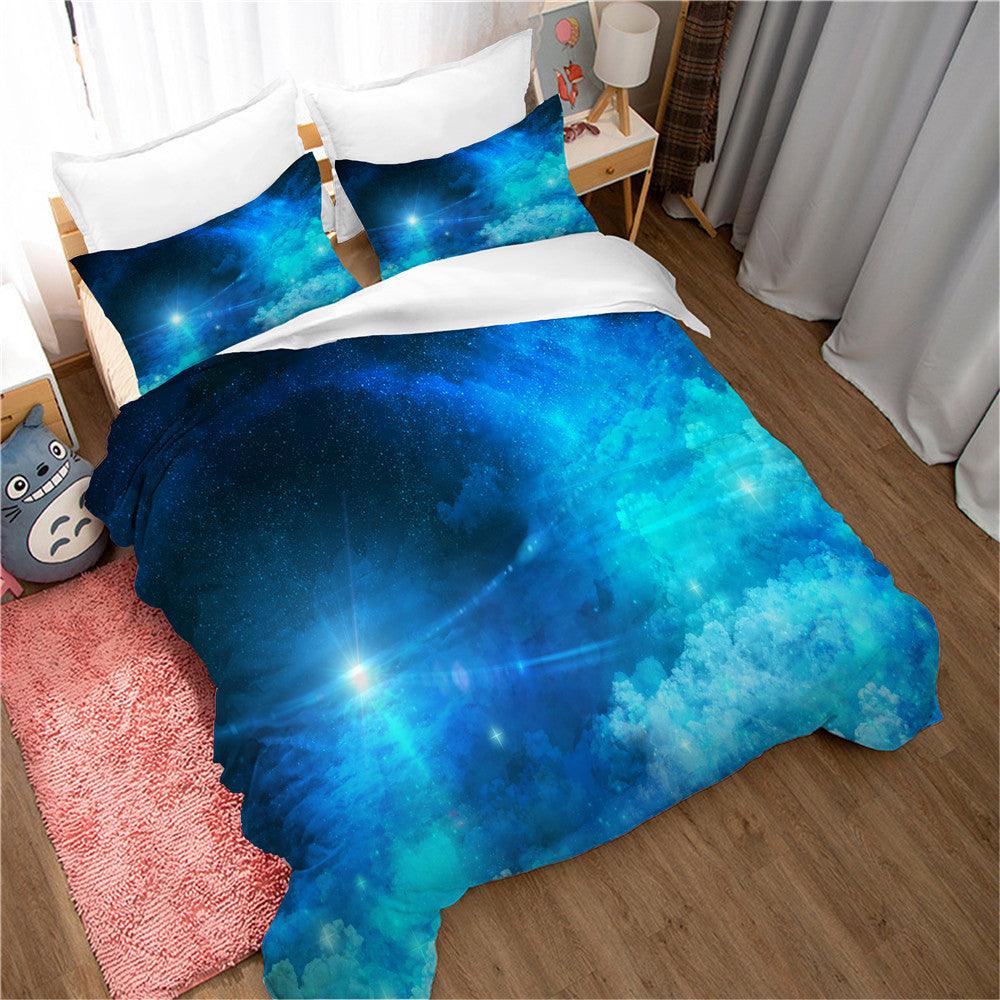 3D Blue Sky Sunshine Quilt Cover Set Bedding Set Duvet Cover Pillowcases 156