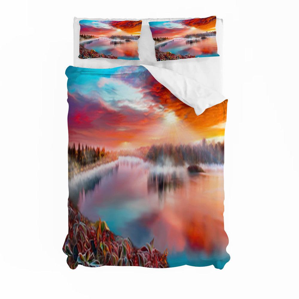 3D Art Nature Landscape Quilt Cover Set Bedding Set Duvet Cover Pillowcases 17