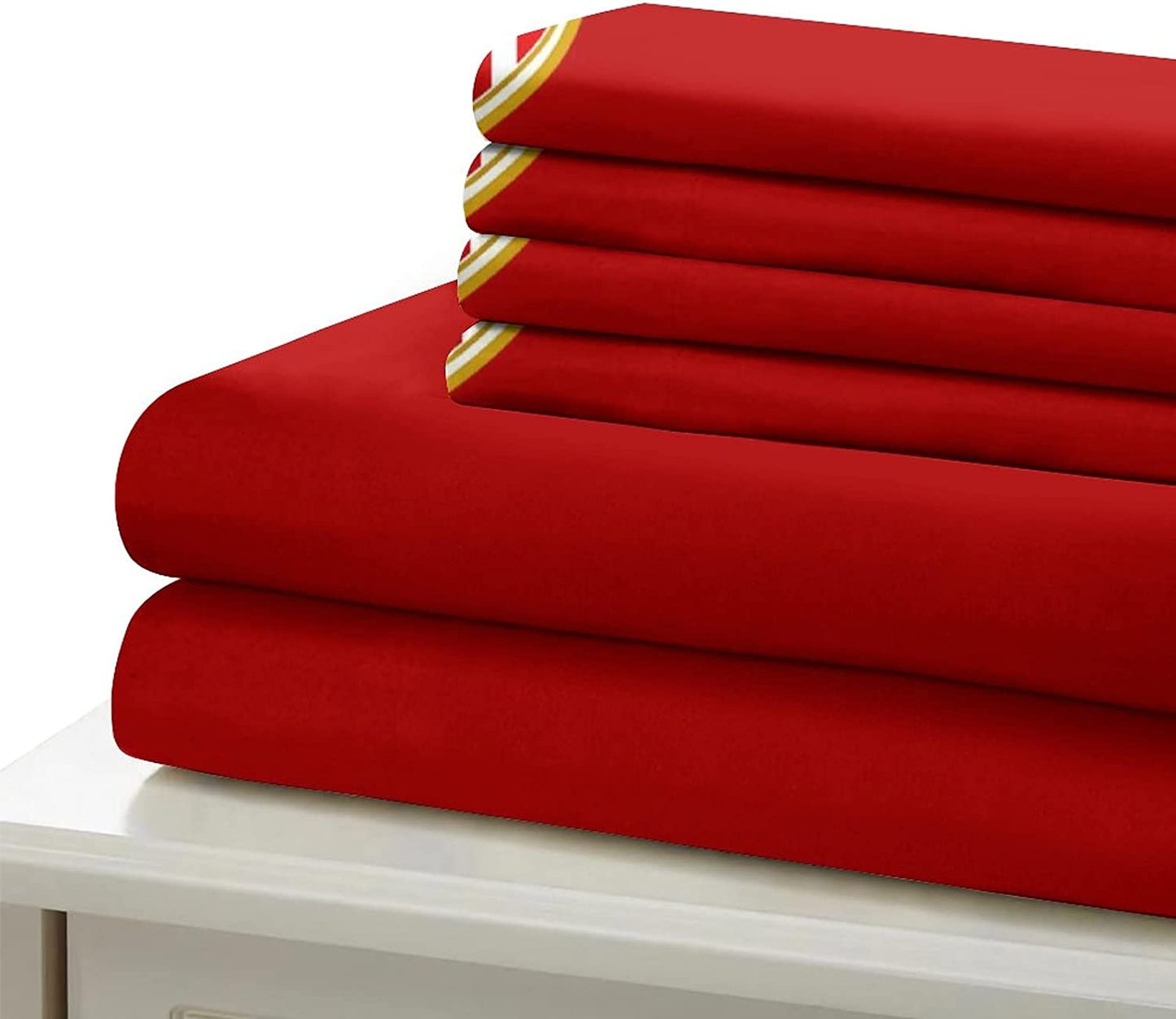 AS Monaco Red Bedding Set