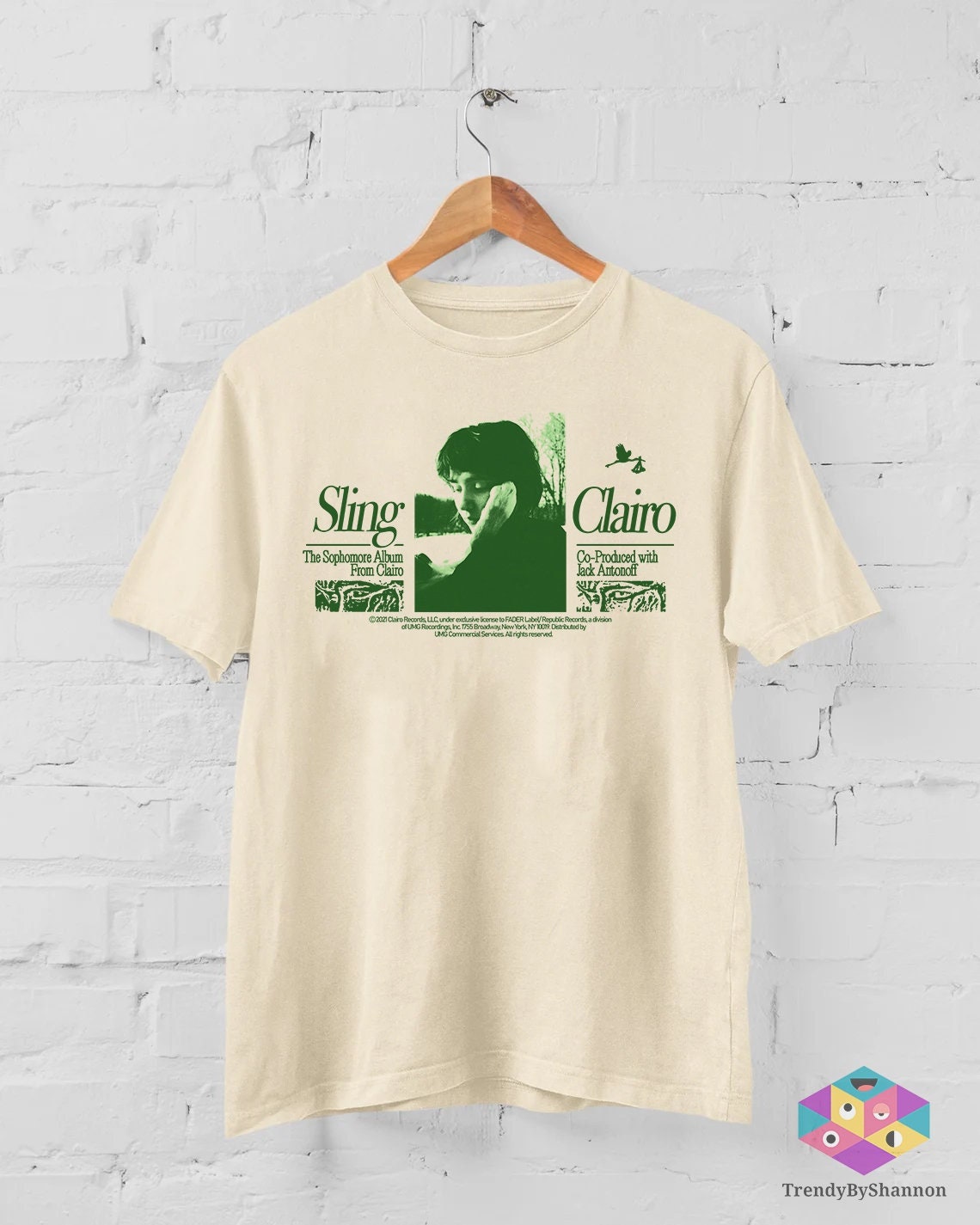 Clairo Sling Shirt, Sling Europe Tour Tour Merch