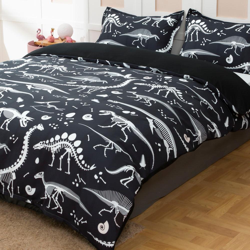 3D Black Animal Dinosaur Quilt Cover Set Bedding Set Duvet Cover Pillowcases 47