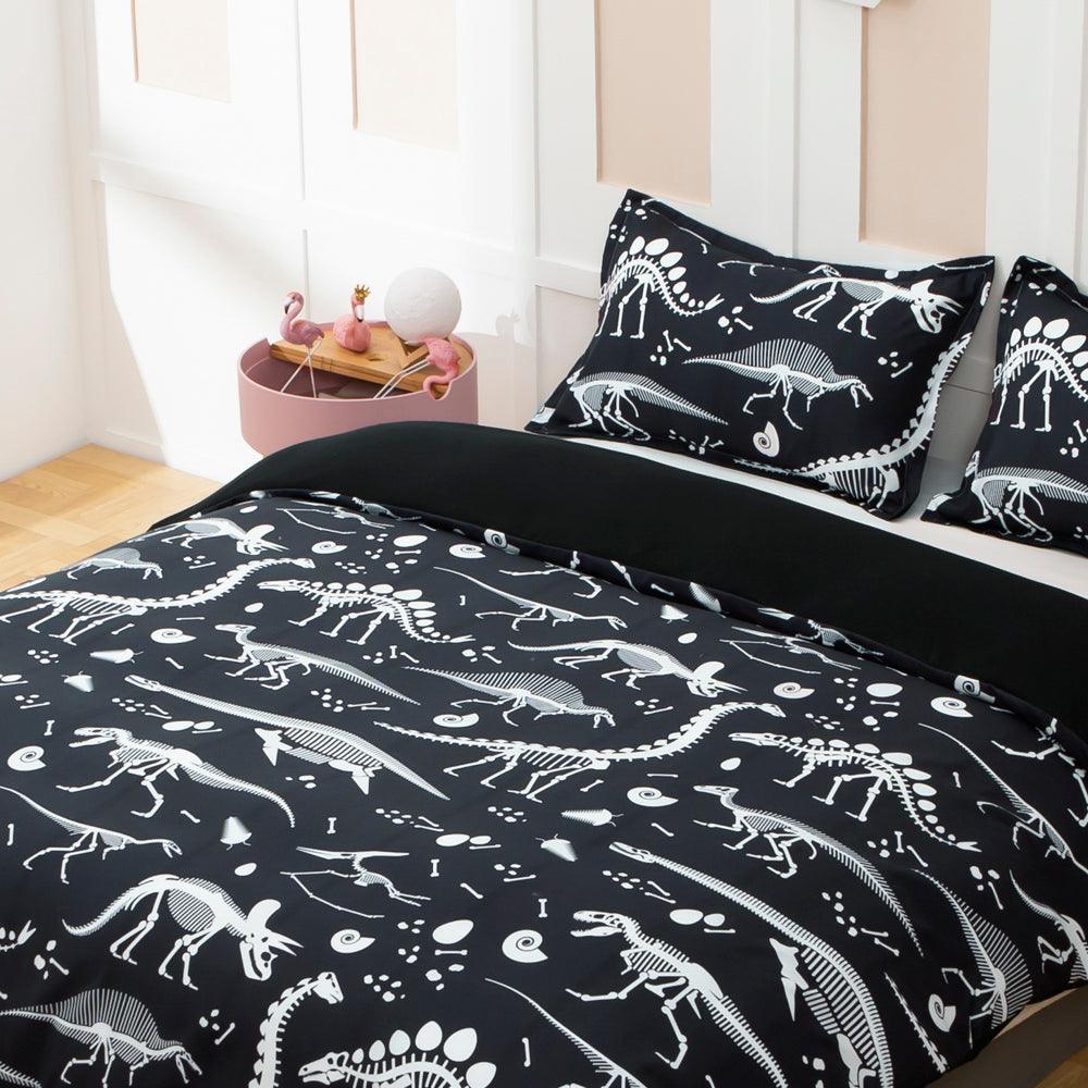 3D Black Animal Dinosaur Quilt Cover Set Bedding Set Duvet Cover Pillowcases 47